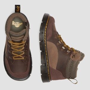 Dr. Martens Dark Brown Kid's Boots